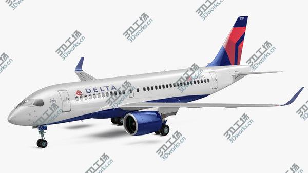 images/goods_img/20210312/3D Airbus A220 100 Delta Detailed Interior model/1.jpg